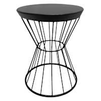 Black Metal Plant Stand, 15x11