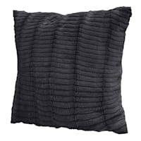 Black Lash Throw Pillow, 24"