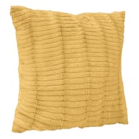 Ochre Yellow Lash Throw Pillow, 24"