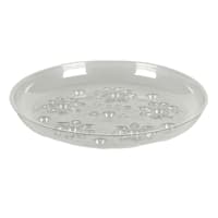Clear Floor Guard Plant Outdoor Saucer, Extra Large