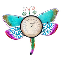 Dragonfly Garden Thermometer, 16x14