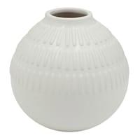 Tracey Boyd Ceramic Bevel Vase, 5"