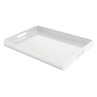 White Rectangle Decorative Tray, 14x19