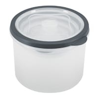 10-Piece Round Plastic Food Storage Set with Vent Lid
