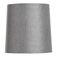 Metallic Grey Small Table Lamp Shade, 8x9x9