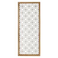 Ornate Carved Wooden Wall Art, 10x24.5