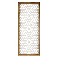 Ornate Carved Wooden Wall Art, 10x25