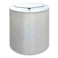 Grey Medium Table Lamp Shade, 15x15x14