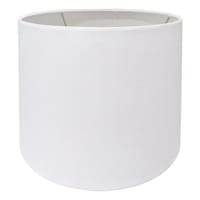 White Small Table Lamp Shade, 12x12x9