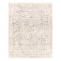 (D456) Ronin Ivory Tufted Non-Slip Area Rug, 8x10
