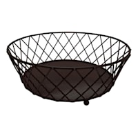 Bronze Wire Fruit Basket