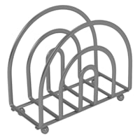 Grey Metal Napkin Holder