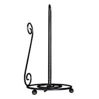 Bronze Metal Scroll Paper Towel Holder