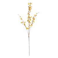 Yellow Wax Flower Floral Spray, 38"