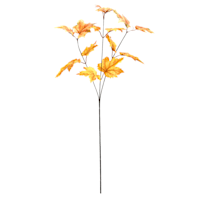 Small Yellow Maple Leaf Stem, 29.5"