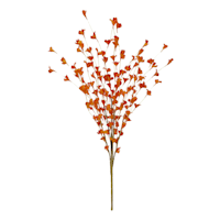 Orange Floral Spray, 26"