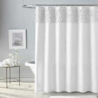 White Ivy Shower Curtain, 72"