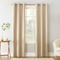Tremont Linen Room Darkening Curtain Panel, 63"