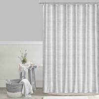Parker Black Shower Curtain, 72"