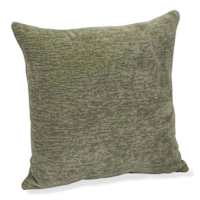 Reese Green Chenille Throw Pillow, 18"