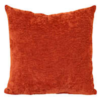 Reese Rust Chenille Throw Pillow, 24"