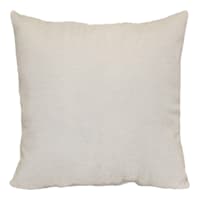 Reese Ivory Chenille Throw Pillow, 24"