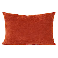 Reese Rust Chenille Throw Pillow, 14x20