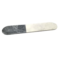 Grey & White Marbled Long Serving Board, 20x4