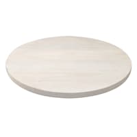 White Wooden Rotating Lazy Susan