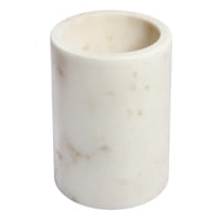 White Marbled Utensil Holder