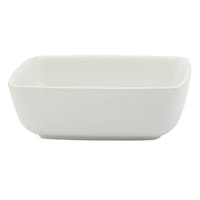 Square White Ceramic Appetizer Bowl