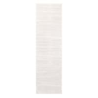 (B696) Laila Ali Verona Ivory Woven Runner, 2x6