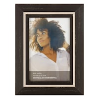 Black Tabletop Picture Frame, 4x6