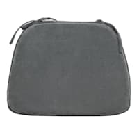 Alexander Grey Plush Foam Dining Chair Cushion