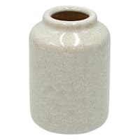 Honeybloom White Ceramic Vase, 5"