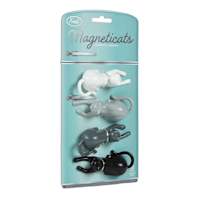 Set of 4 Magneticats Fridge Magnets