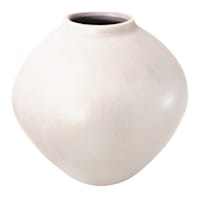 Neutral Ceramic Vase, 5"
