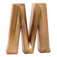 Tracey Boyd 6" Gold Monogram Decor, M