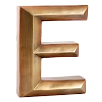 Tracey Boyd 6" Gold Monogram Decor, E