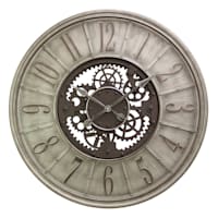 Brown Gallery Round Wall Clock, 36"