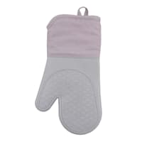 Grey Silicone Oven Mitt