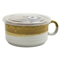 Brown Reactive Glaze Souper Mug, 22oz