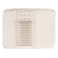Dish Drying Mat, White