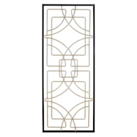 Providence Abstract Metal Cutout Wall Art, 14x35