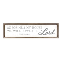 Serve the Lord Wall Sign, 8x30