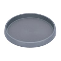 Grey Turntable with Rubber Lining, Small