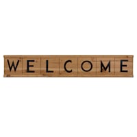 40X7 WELCOME SCRABBLE SIGN