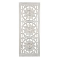 White Wooden Wall Panel, 12x30