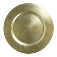 Shiny Gold Charger Plate