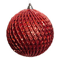 The Elf on the Shelf® Red Glitter Netted Ornament, 3"